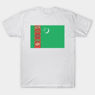 Flag of Turkmenistan T-Shirt